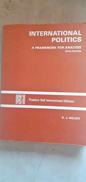 International politics - K.J.Holsti