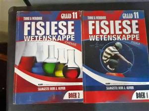 Fisiese handboeke te koop