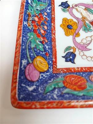 Hermes Porcelain Coin Bowl