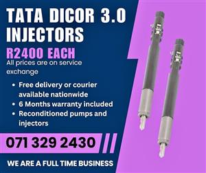 TATA DICOR 3.0 INJECTORS FOR SALE WITH WARRANTY