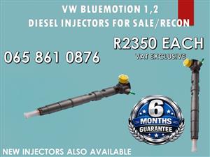 VW BLUEMOTION DIESEL INJECTORS FOR SALE NATIONWIDE