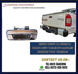 ISUZU KB300  2005/11 BRAND NEW TAILGATE HANDLES CHROME FORSALE 