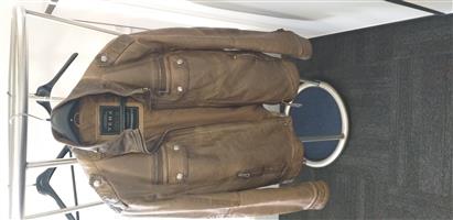 Leather Jacker Brown Xtra Large