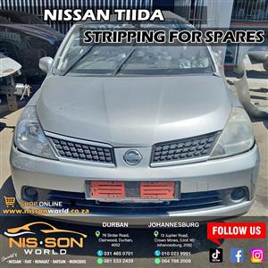 NISSAN TIIDA STRIPPING FOR SPARES