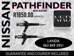 NISSAN PATHFINDER DIESEL INJECTORS FOR SALE IN GAUTENG PRETORIA 