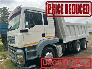 2008 MAN TGA 10CUBE TIPPER TRUCK
