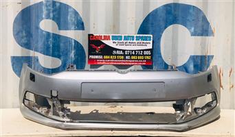 VW Polo 6R GTi front bumper with washer holes (2018-2021)