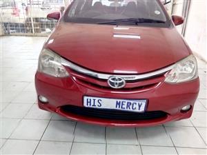 2012 TOYOTA ETIOS 1.5 MANUAL