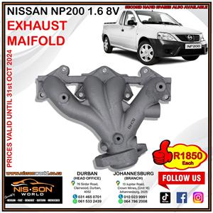 NISSAN NP200 1.6 8V EXHAUST MANIFOLD