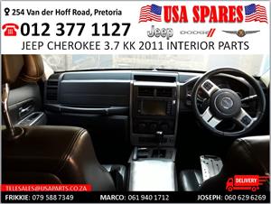 Jeep Cherokee 3.7 KK 2011 interior parts for sale 