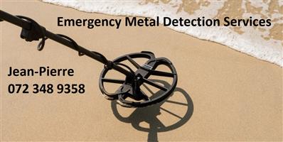 Emergency Metal Detecting lost keys jewelry Cape Town camps bay llandudno bakove