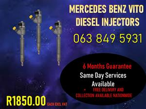 MERCEDES BENZ VITO DIESEL INJECTORS 