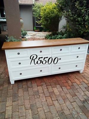 Wooden Top White Chest Of Drawers Junk Mail