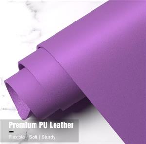 Brand New Premium Purple PU Leather Gaming or Office Extra Large Mouse Pad