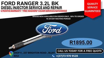 Ford Ranger 3.2L Diesel Injectors 