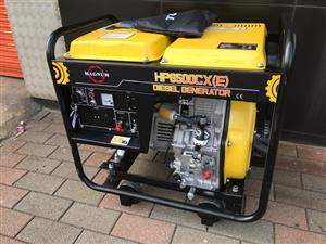 Generator 8500CXE/6.5kva with 12hp Diesel Engine, 3 Phase