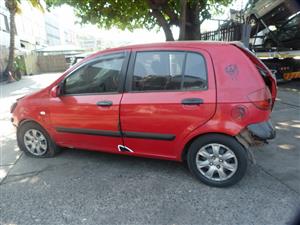 Hyundai Getz 1.4 16V Manual Red - 2008 STRIPPING FOR SPARES