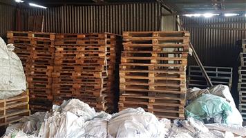 Wooden pallets