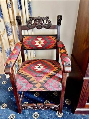 Antique wooden chair