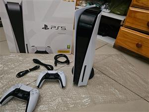 Ps5 1tb disc Version unit was fully tested x1 controller Disc edition