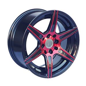 15″ GR156052 4/100 & 5/114 Black Machine Face Alloy Wheels