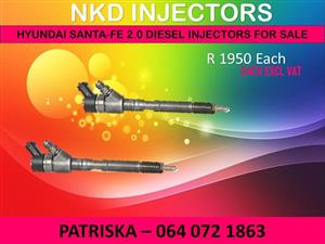 DIESEL INJECTORS NEW OR RECON FOR HYUNDAI SANTA-FE 2.0 FOR SALE