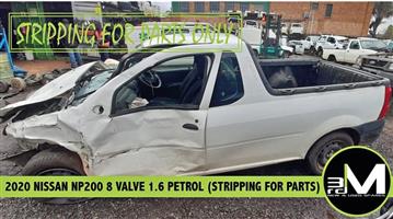 2020 NISSAN NP200 8 VALVE 1.6 PETROL (STRIPPING FOR PARTS)