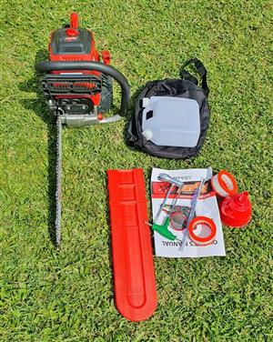 Nguni 62cc chainsaw.  GARDEN MARKET PLACE.  1 Gardens Road, HILLCREST.