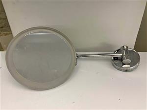 Chrome Mirror Wall Light with Switch.Good condition. Collection in Seapoint.