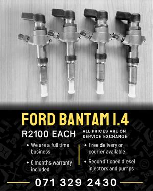 FORD BANTAM 1.4 INJECTORS FOR SALE WITH WARRANTY 