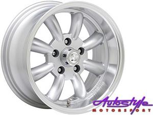13″ A-Line Zero 4/108 Alloy Wheels