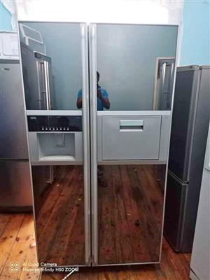 Defy mirror water dispenser fridge
