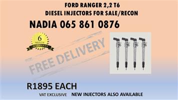 DIESEL INJECTORS FOR SALE FOR FORD RANGER 2.2 T6 NATIONWIDE