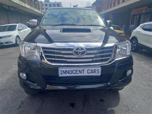 2013 TOYOTA HILUX 3.0D4D DIESEL, AUTOMATIC 4X4 DOUBLE CAB, BLACK COLOUR, MILEAGE 12500KM,