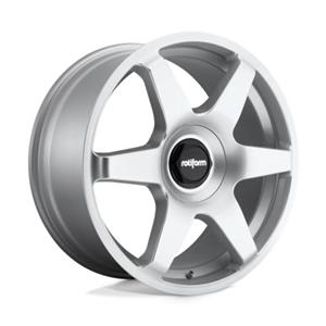 19″ Rotiform Six 5/108 5/112 Silver Alloy Wheels