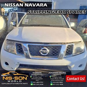NISSAN NAVARA STRIPPING FOR SPARES