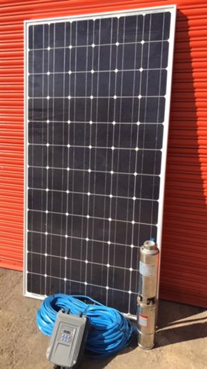 Borehole pump SOLAR with 4 Solar Panels 400watt Each (Kit 2)price incl vat