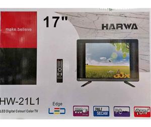17inch HD LED TV, New sealed in the box with 1 year warranty and includes delivery