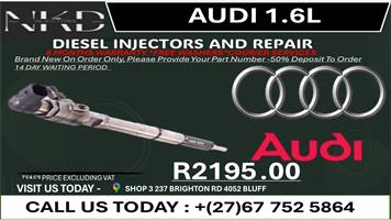 Audi 1.6L Diesel Injectors on Recondition