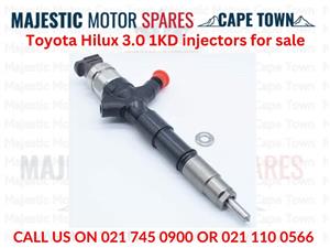 Toyota Hilux 3.0 1KD injectors for sale