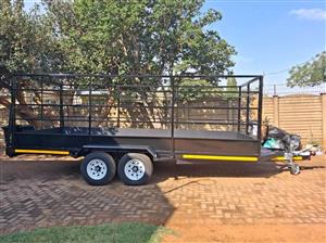 5Mx2MX1.5M DOUBLE BRAKE TRAILER BUILD ON ORDER