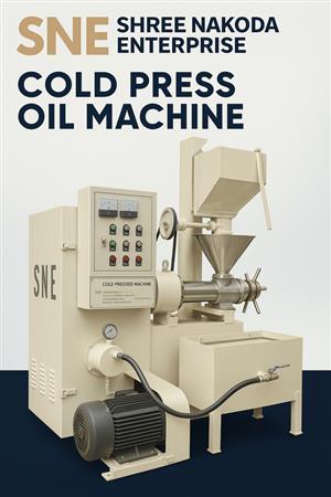 Electric Oil Extractor and Oil Press Machine