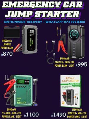 Emergency Jump Starter Kits
