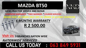 MAZDA BT50 NEW DIESEL INJECTORS CHATSWORTH KWAZULU NATAL 