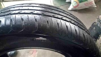 15 INCH Firestone Touring 205/65/15 90% Tread