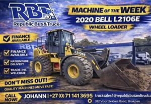 2020 Bell L2106E Wheel Loader