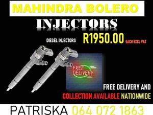 MAHINDRA BOLERO DIESEL INJECTORS FOR SALE ON REQUEST OR RECON