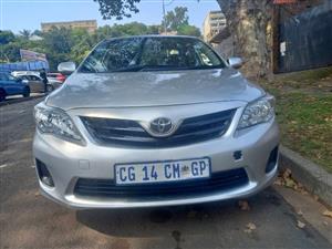 2013 Toyota Corolla Advanced, 1.3 Petrol, Manual, Silver, 92000kms