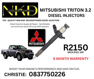 MITAUBISHI TRITON 2.5 DIESEL INJECTORS FOR SALE