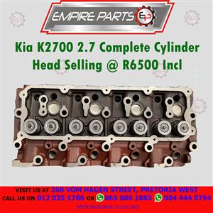 Kia K2700 2.7 Complete Cylinder Head Selling